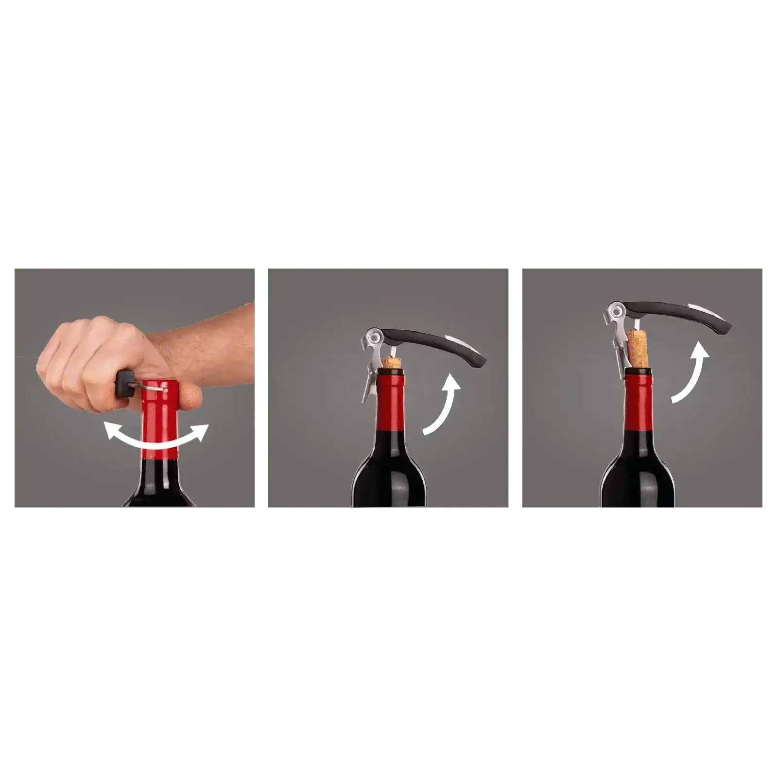 Vacu Vin Double Hinged Corkscrew.