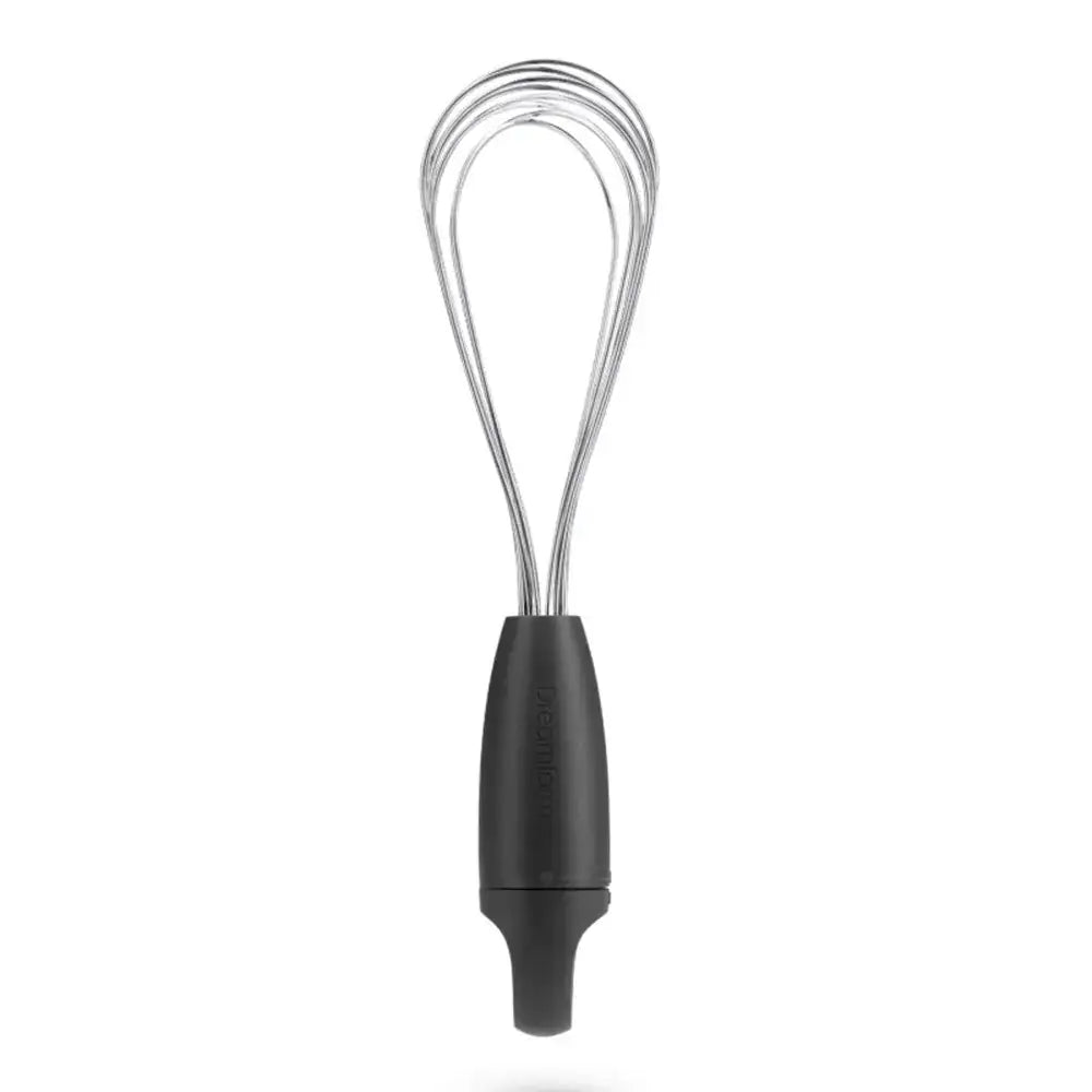 DreamFarm Mini Flisk whisk with black handle, premium kitchen utensil at Cookin Stores