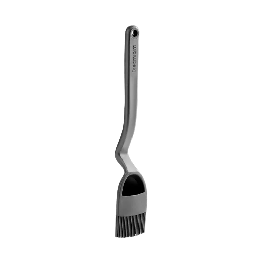 Black basting brush with a white background 