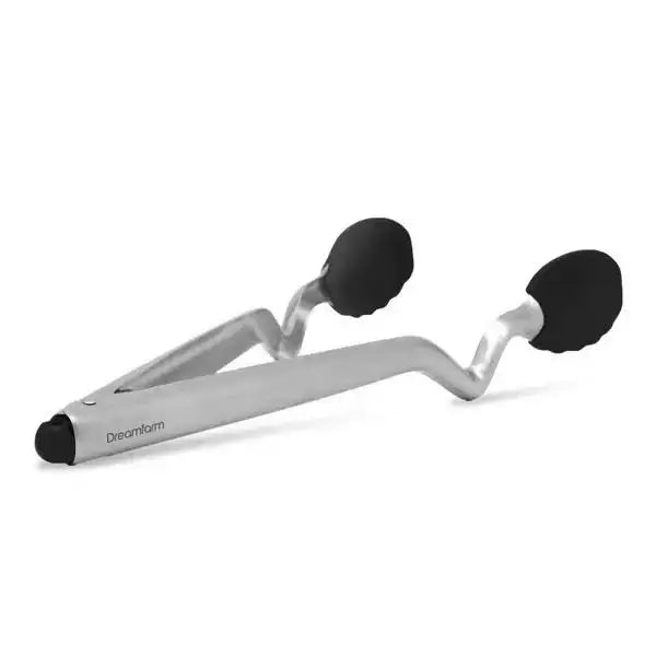Dreamfarm kitchen tool with black ends on a white background