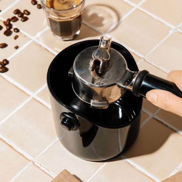 Dreamfarm Grindstein Coffee Knock Box Large Charcoal