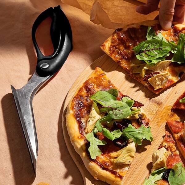 Dreamfarm Scizza Pizza Scissors Charcoal Black