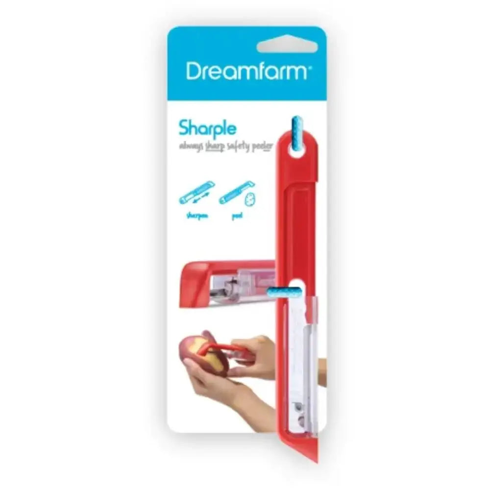 Dreamfarm Sharpie apple corer packaging on a white background