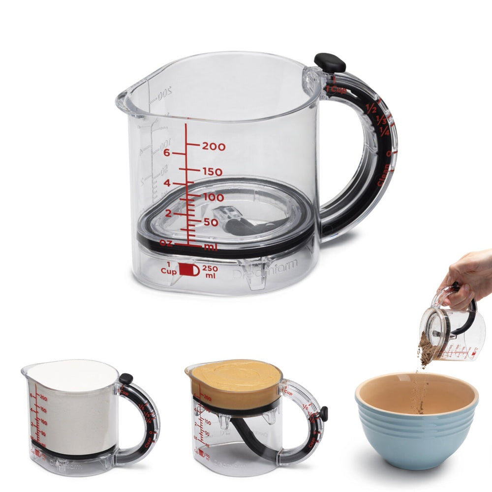 Dreamfarm Upcup 4-in-1 Adjustable Measuring Cup