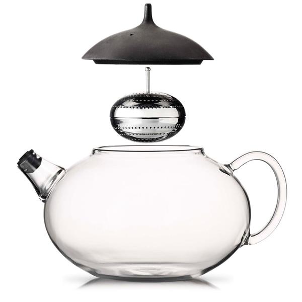 Eva Solo Glass Teapot with Stainless Steel Tea Egg 1.0L