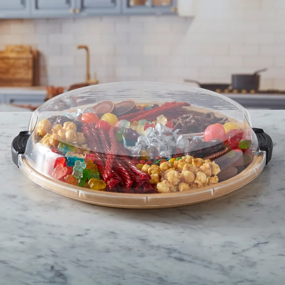 Farberware Bamboo Round Serving Board 35.5cm