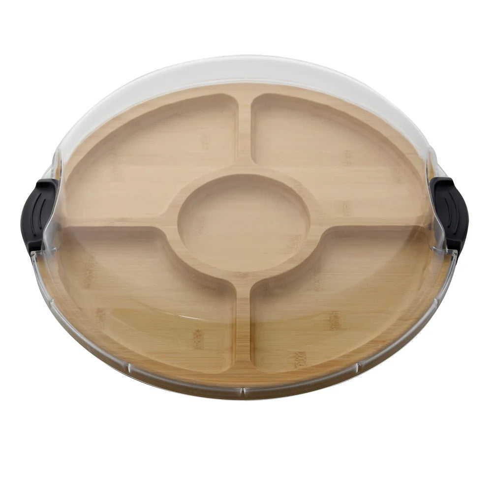 Farberware Build-a-Board Bamboo Lazy Susan 35cm
