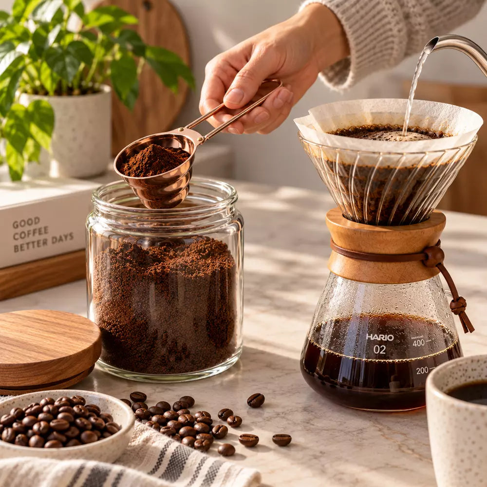 Hario V60 Copper Coffee Measurement Spoon