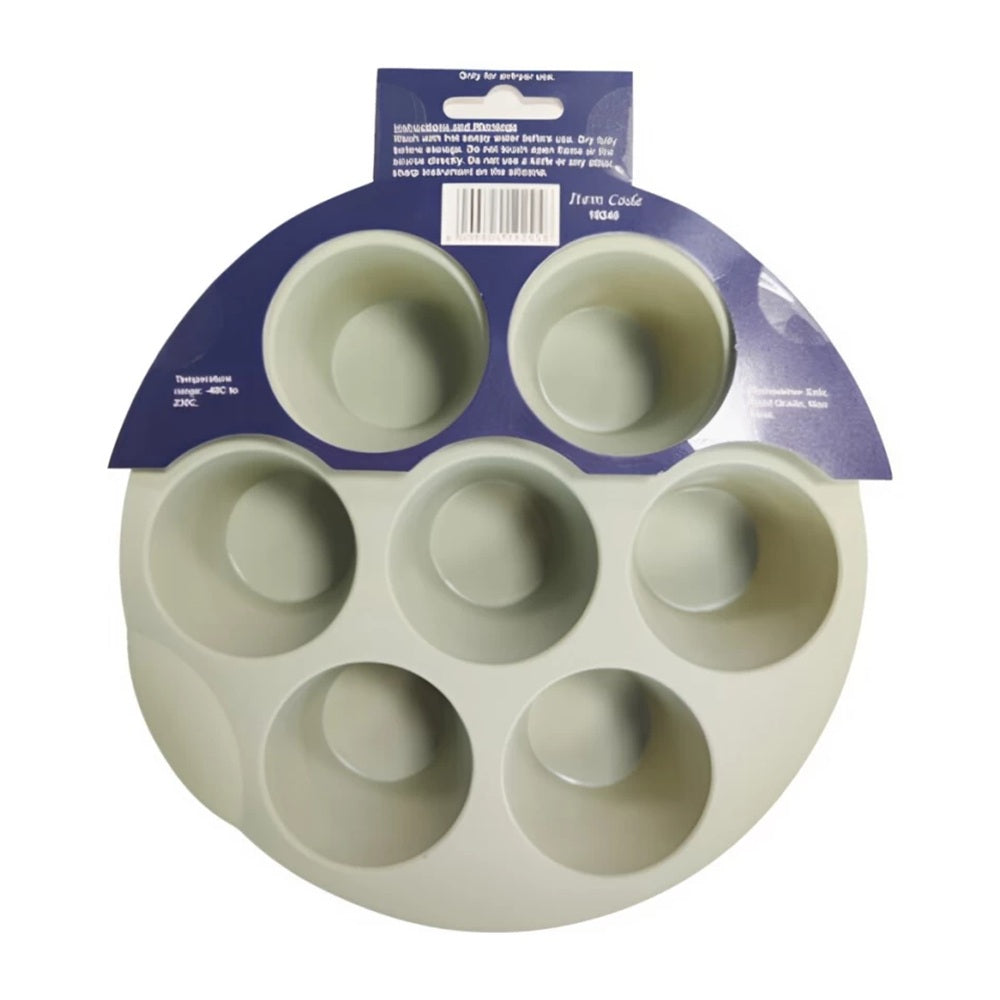 Home Classix Round Silicone Cupcake Mould