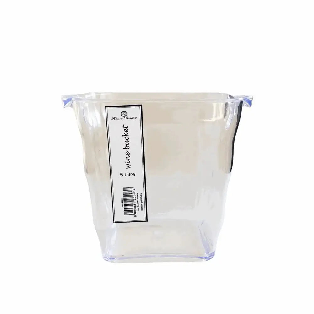 Wine bucket on a white background