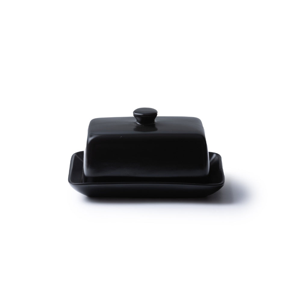 JAN Noir et Noir Butter Dish 500g