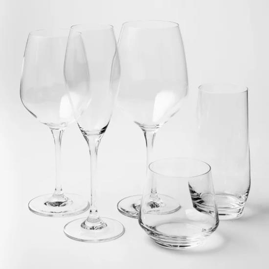 Jan Hendrik Crystal Red Wine Glasses Set of 4