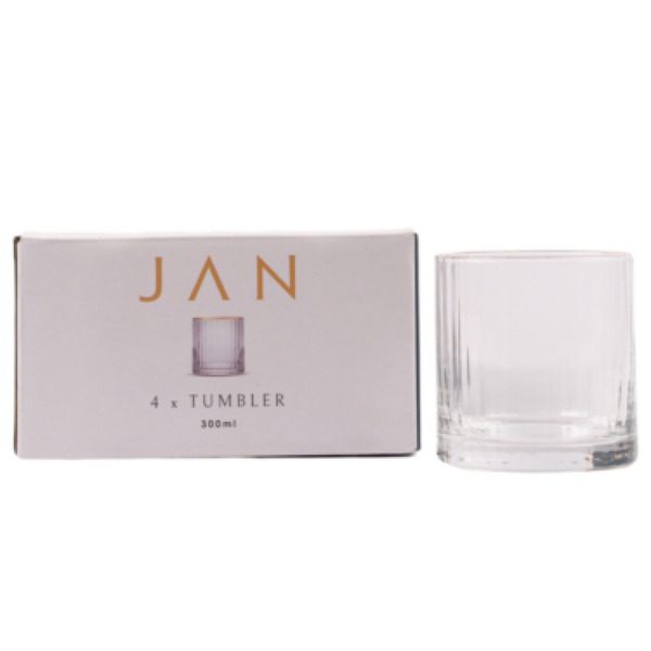 Jan Hendrik Opulent Tumbler Glasses Set of 4