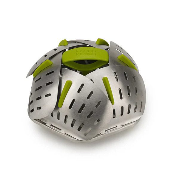 Joseph Joseph Bloom Steel Folding Steamer Basket