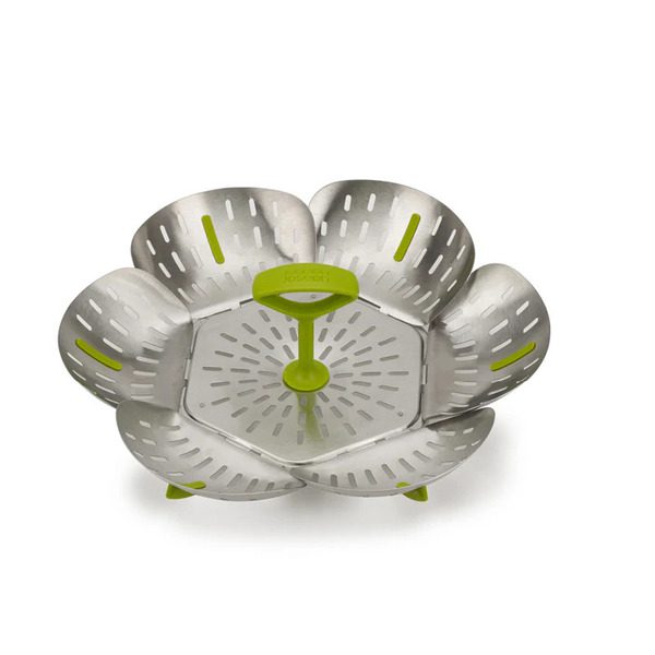 Joseph Joseph Bloom Steel Folding Steamer Basket
