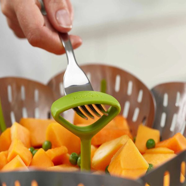 Joseph Joseph Bloom Steel Folding Steamer Basket