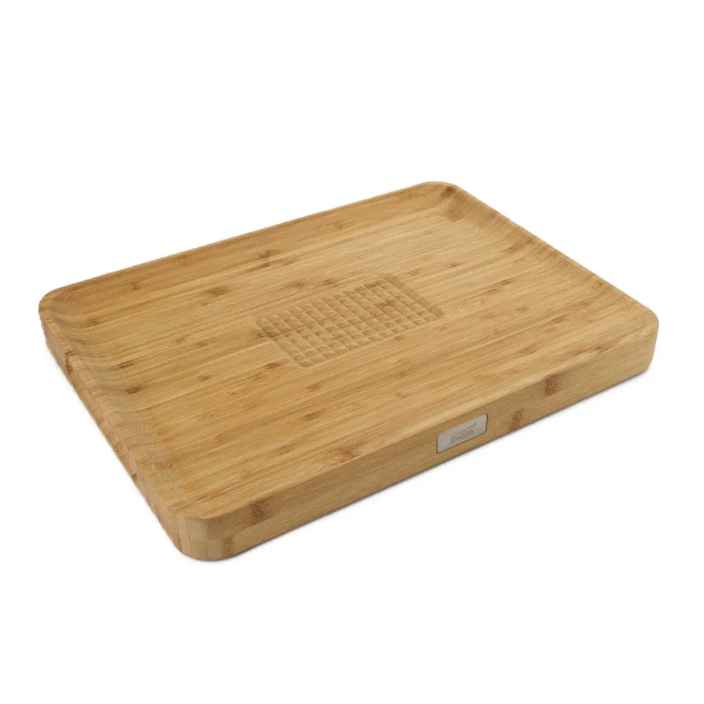 Joseph Joseph Cut & Carve Bamboo Chopping Board
