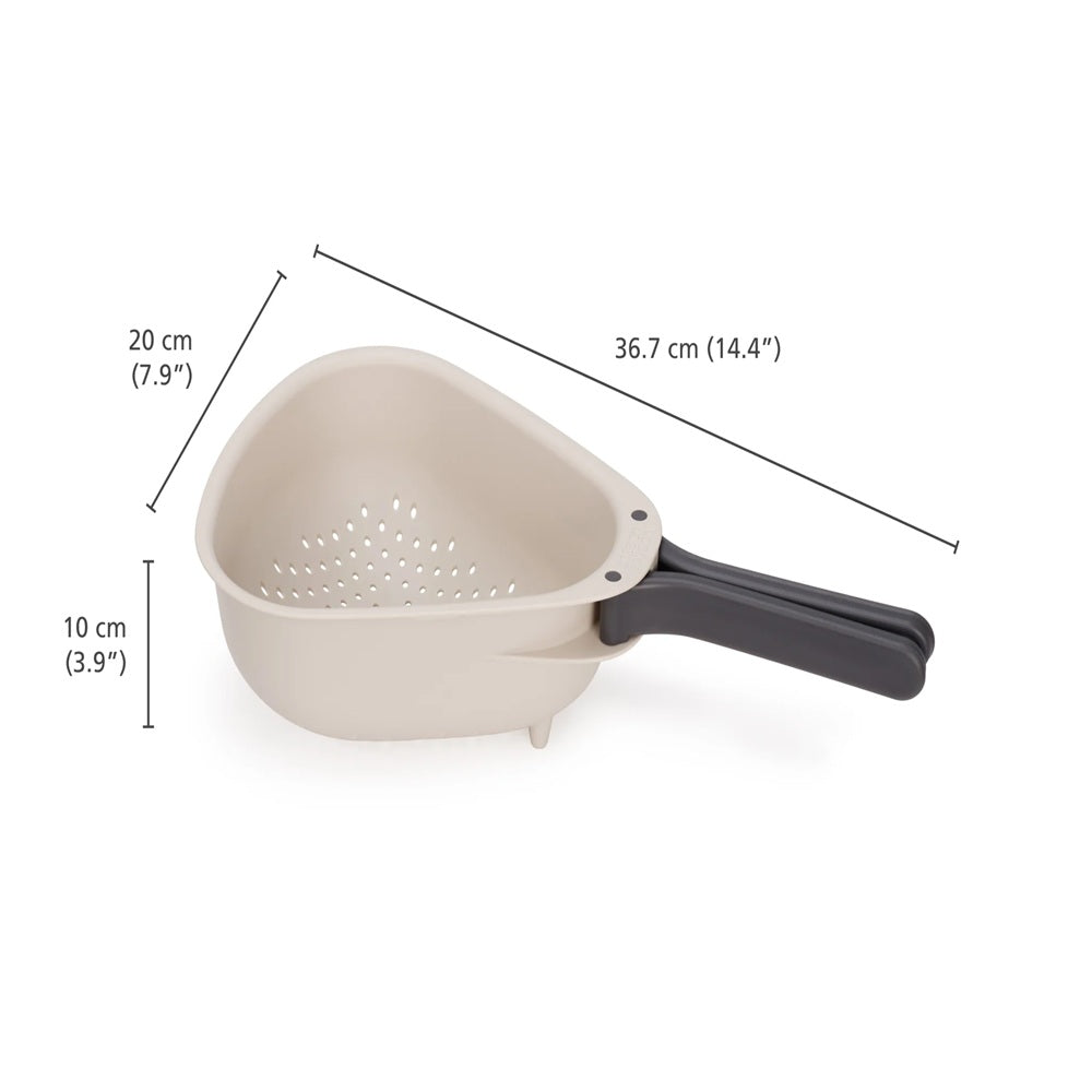 Joseph Joseph Droplet Large Colander White