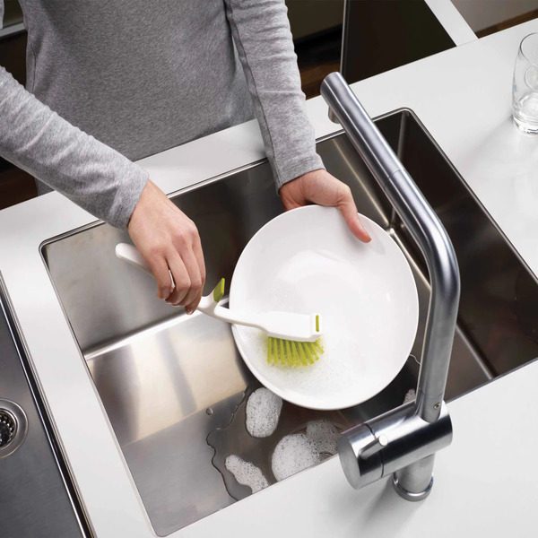 Joseph Joseph Edge Washing-Up Dish Brush Blue