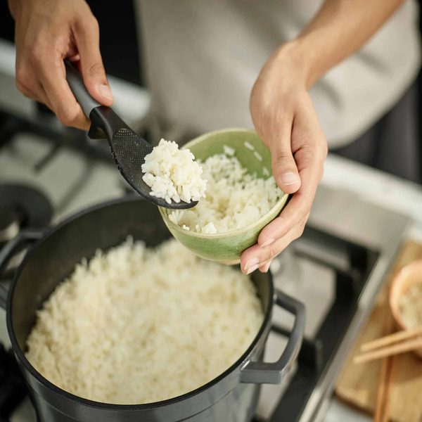 Joseph Joseph Elevate Fusion Rice Spoon Black