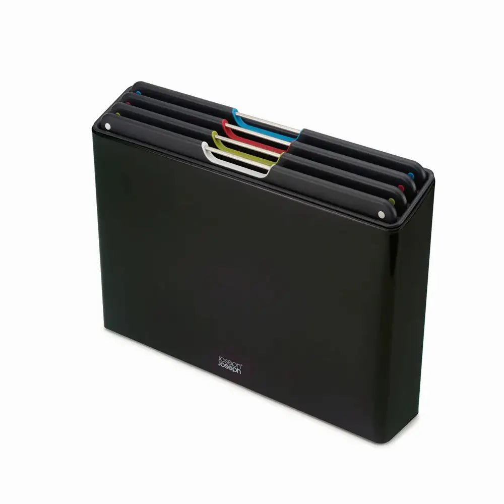 Black container on a white background