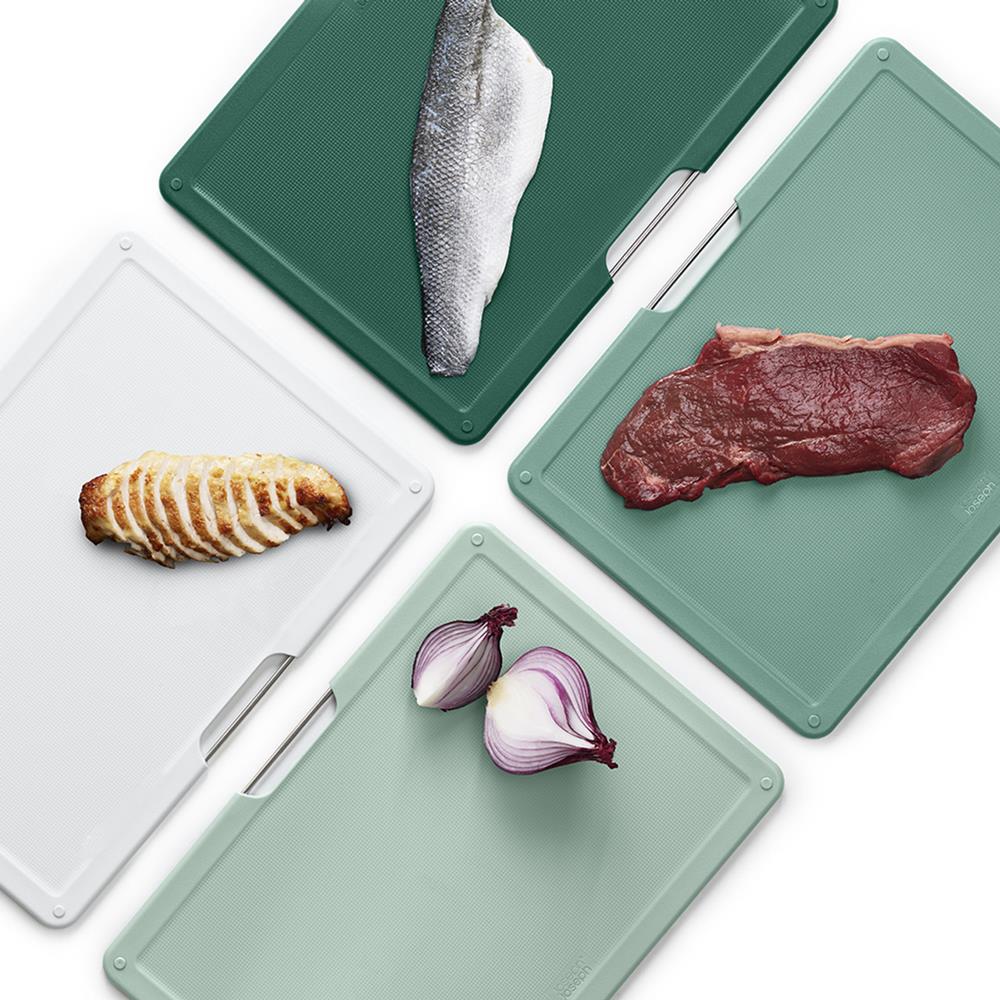 Joseph Joseph Folio Large Chopping Board Set Sage