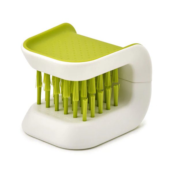 Joseph Joseph Knife & Cutlery Cleaning Brush Green