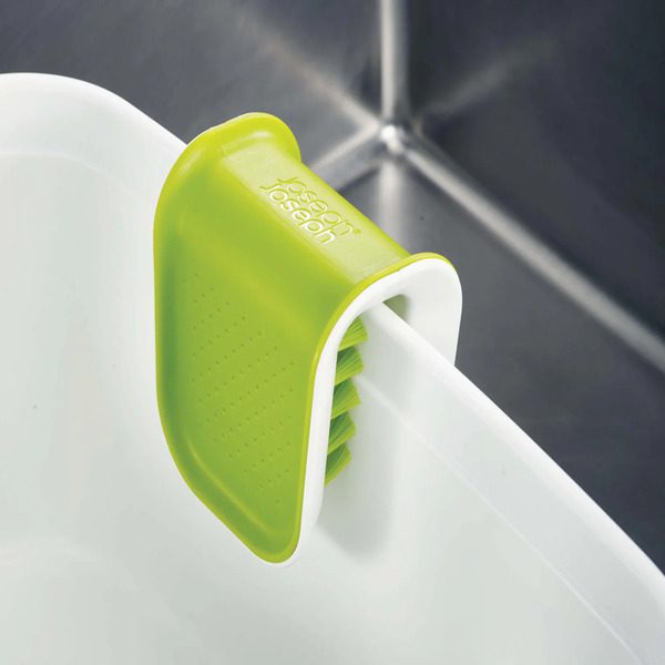 Joseph Joseph Knife & Cutlery Cleaning Brush Green