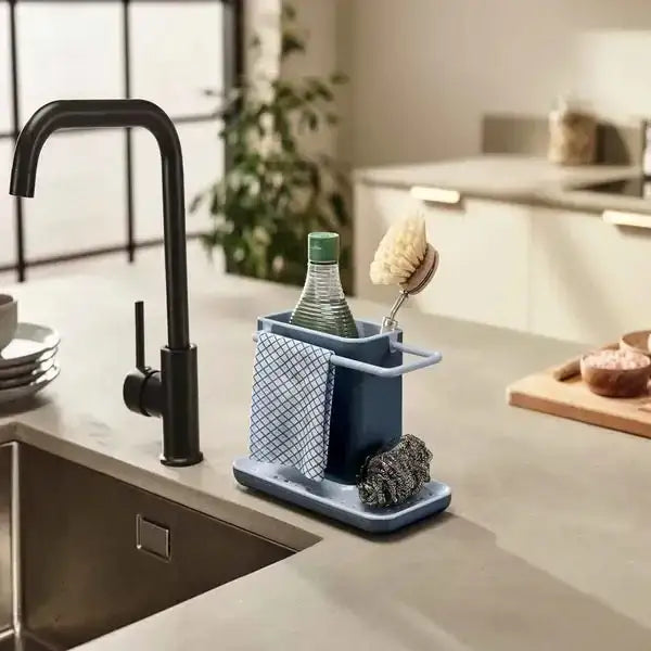 Joseph Joseph Caddy Kitchen Sink Organizer Grey