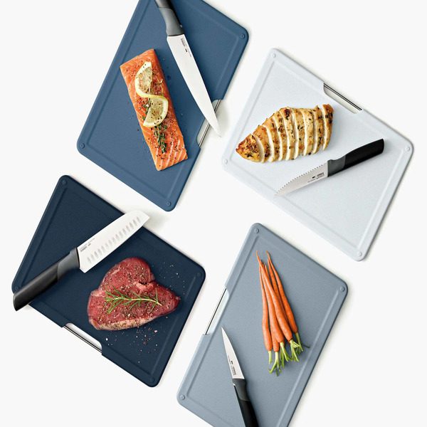 Joseph Joseph Folio Regular Chopping Board Set Graphite