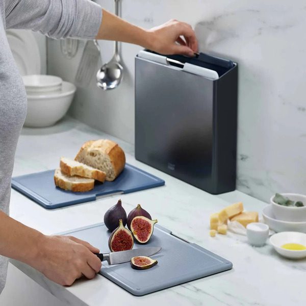 Joseph Joseph Folio Large Chopping Board Set Carbon