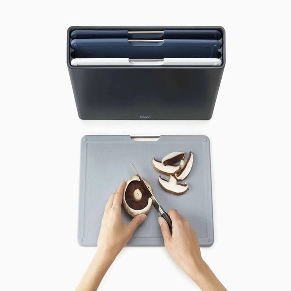 Joseph Joseph Folio Large Chopping Board Set Carbon