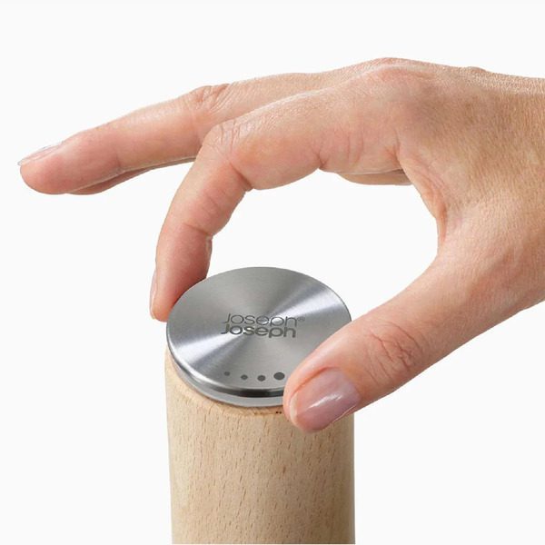 Joseph Joseph Milltop Wood Salt Grinder