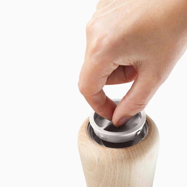 Joseph Joseph Milltop Wood Salt Grinder
