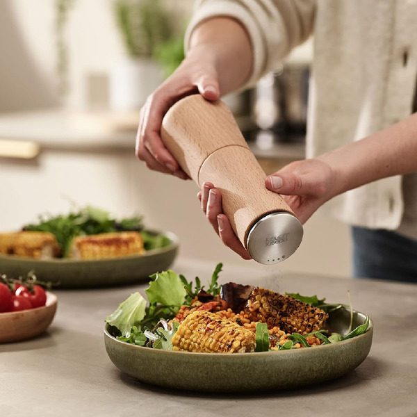 Joseph Joseph Milltop Wood Salt Grinder
