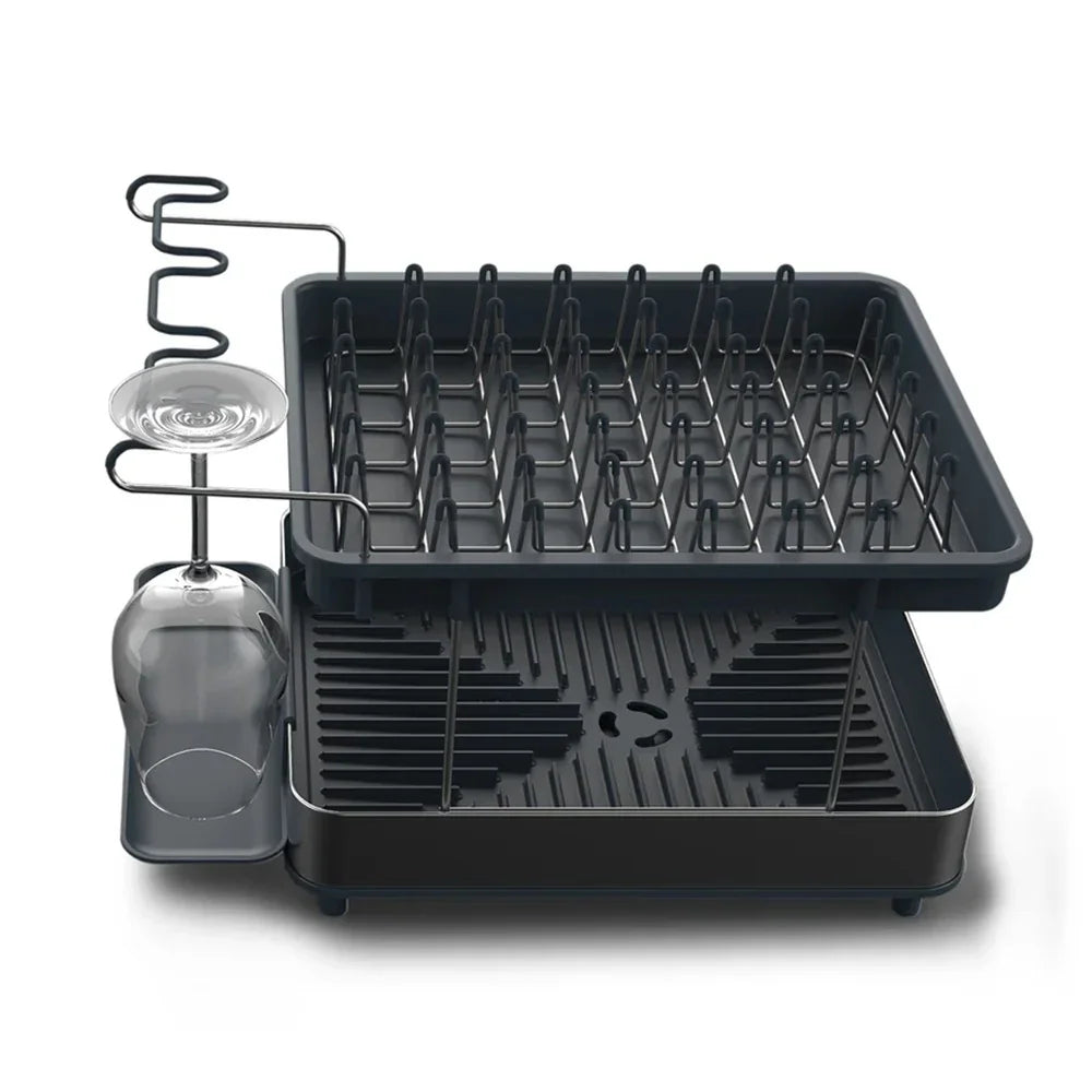 Joseph Joseph Stainless Steel 2-Tier Dish Rack