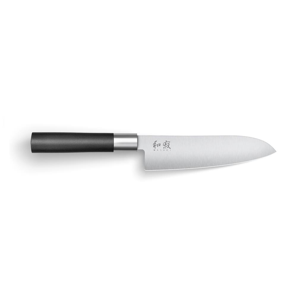 KAI Shun Wasabi Black Santoku Knife Set of 3