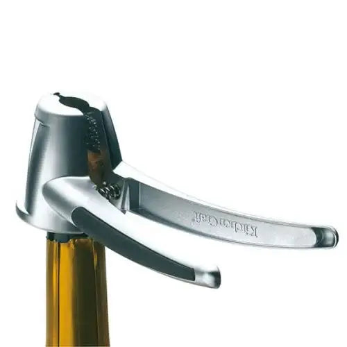 Premium metal bottle opener on glass bottle, kitchenware from Cookin Stores