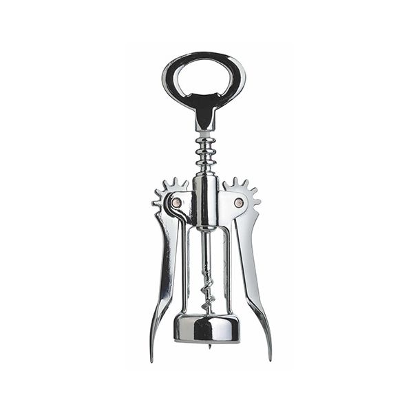 BarCraft Double Handled Chrome Wing Corkscrew