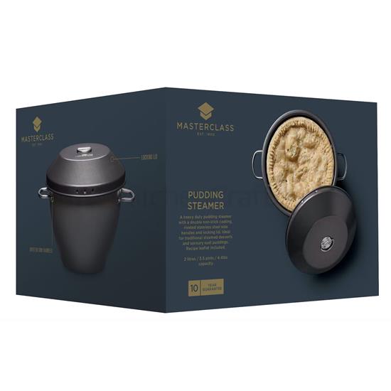 MasterClass Non-Stick 2L Pudding Steamer