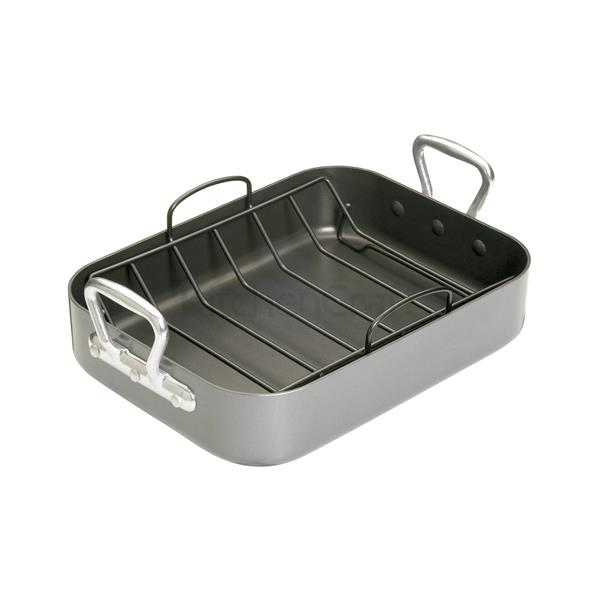 MasterClass Non-Stick Roasting Pan & Rack Set 40cm