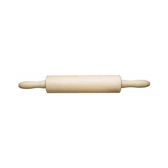 KitchenCraft Beech Wood Revolving Rolling Pin 44cm
