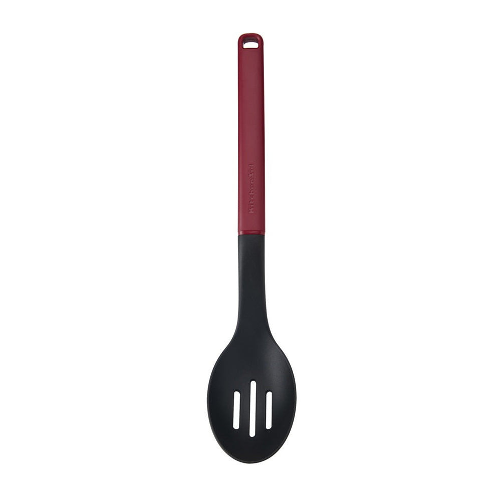 KitchenAid Classic Nylon Slotted Spoon Red