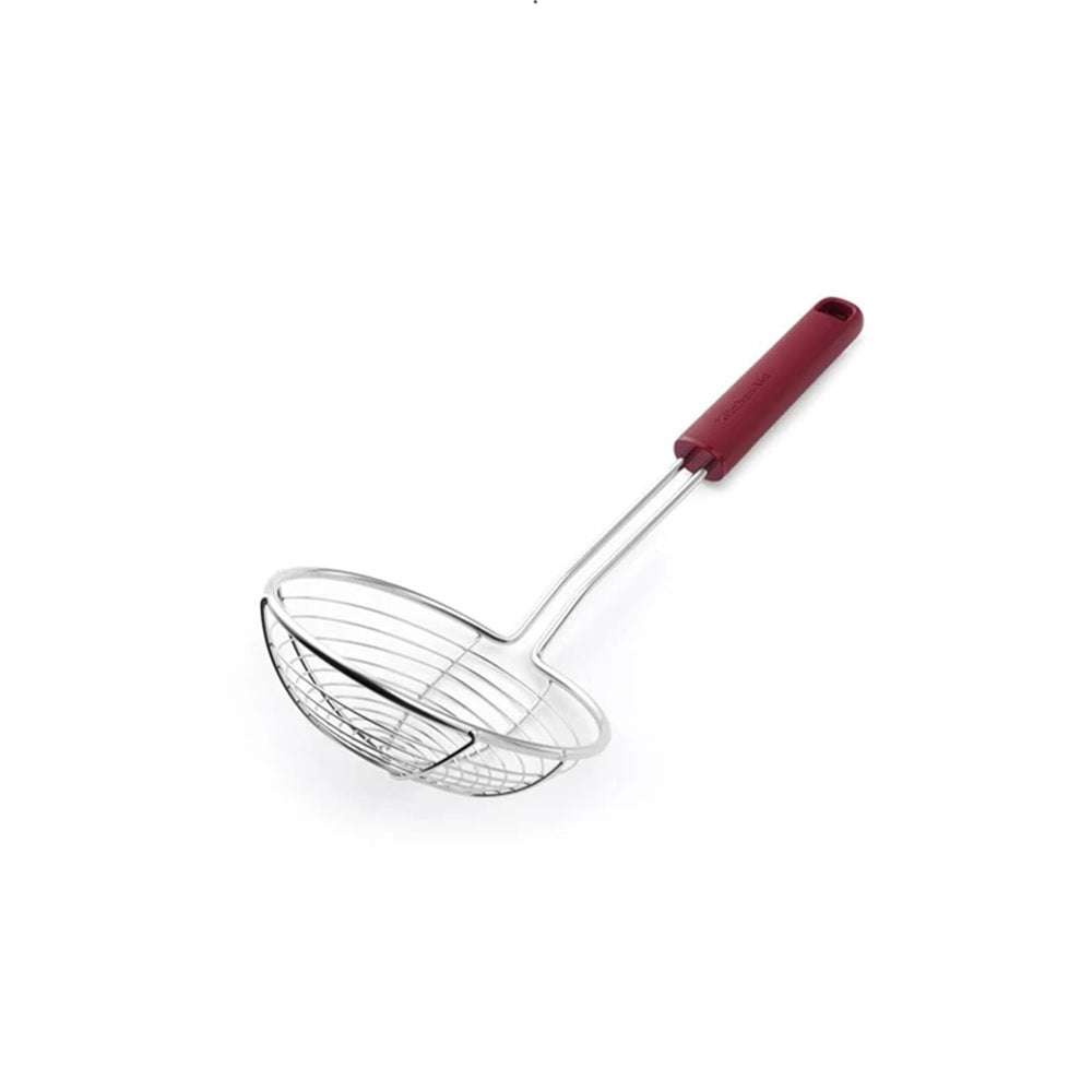 KitchenAid Classic Stainless Steel Wire Strainer Red