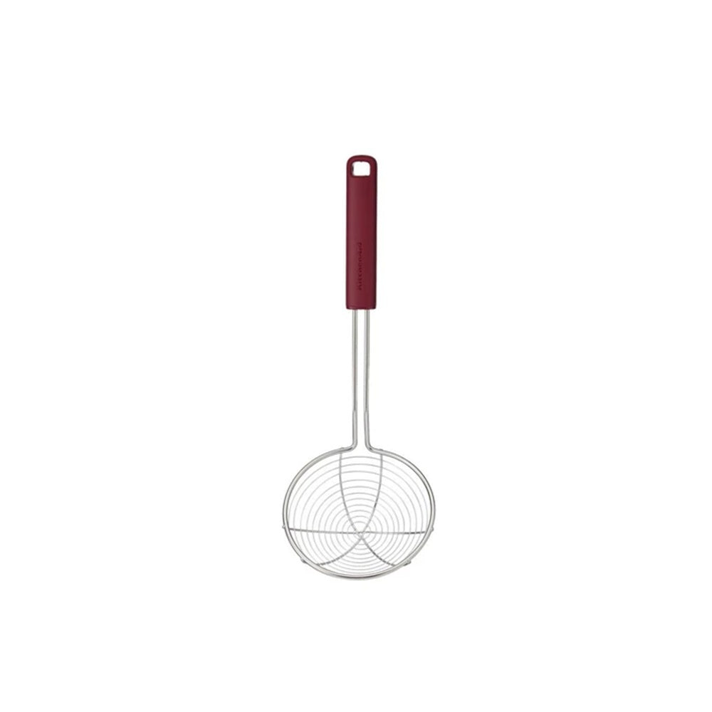 KitchenAid Classic Stainless Steel Wire Strainer Red