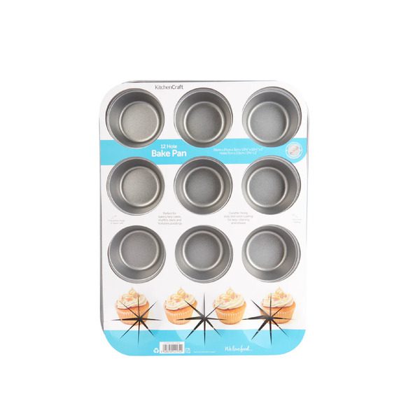 KitchenCraft Non-Stick 12 Hole Baking Pan