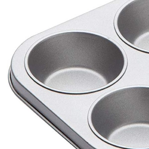 KitchenCraft Non-Stick 6 Hole Baking Pan
