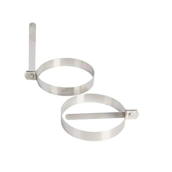 KitchenCraft Stainless Steel Egg Rings Set of 2