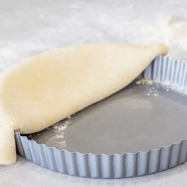 KitchenCraft Non-Stick Loose Base Flan/Quiche Tin 24.5cm