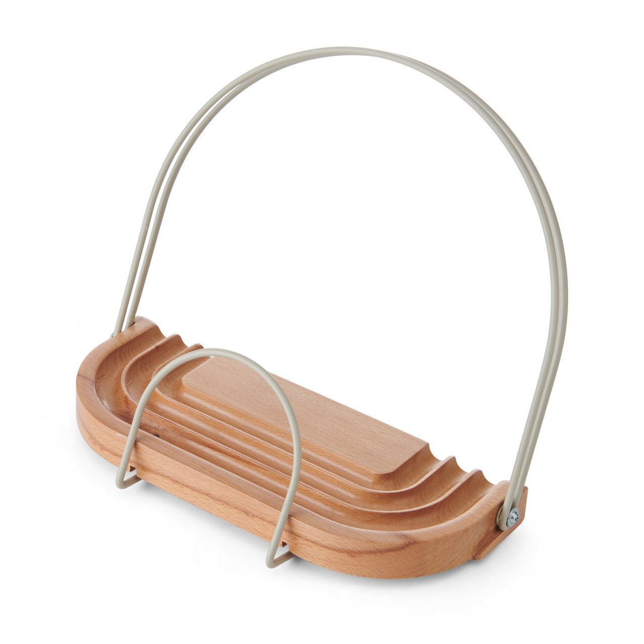 KitchenCraft Idilica Cookbook and Tablet Stand Beechwood